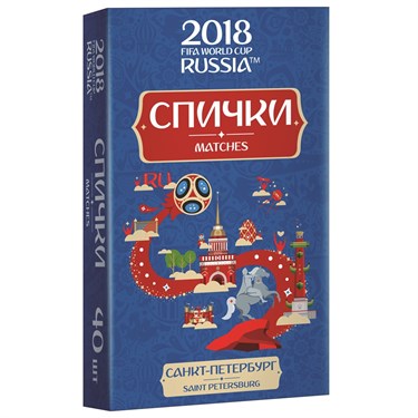 Спички для пикника Санкт-Петербург синий Спички для пикника Санкт-Петербург синий