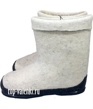 Валенки мужские укороченные на силиконовой, черной подошве "Снежки" ручной работы Валенки мужские укороченные на силиконовой, черной подошве "Снежки" ручной работы