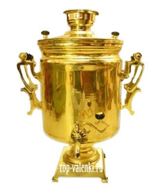 Самовар электрический, 45 л, форма банка