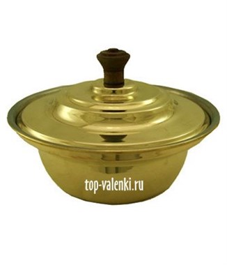 Сахарница латунная