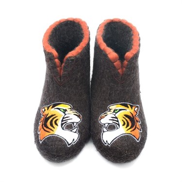 Мужские чуни валяные "Immortal tiger"