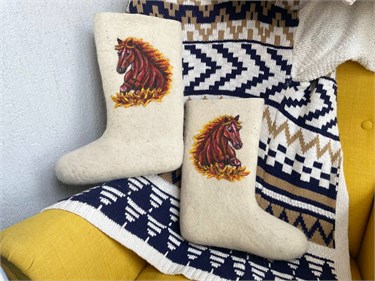 Валенки белые  Валенки белые